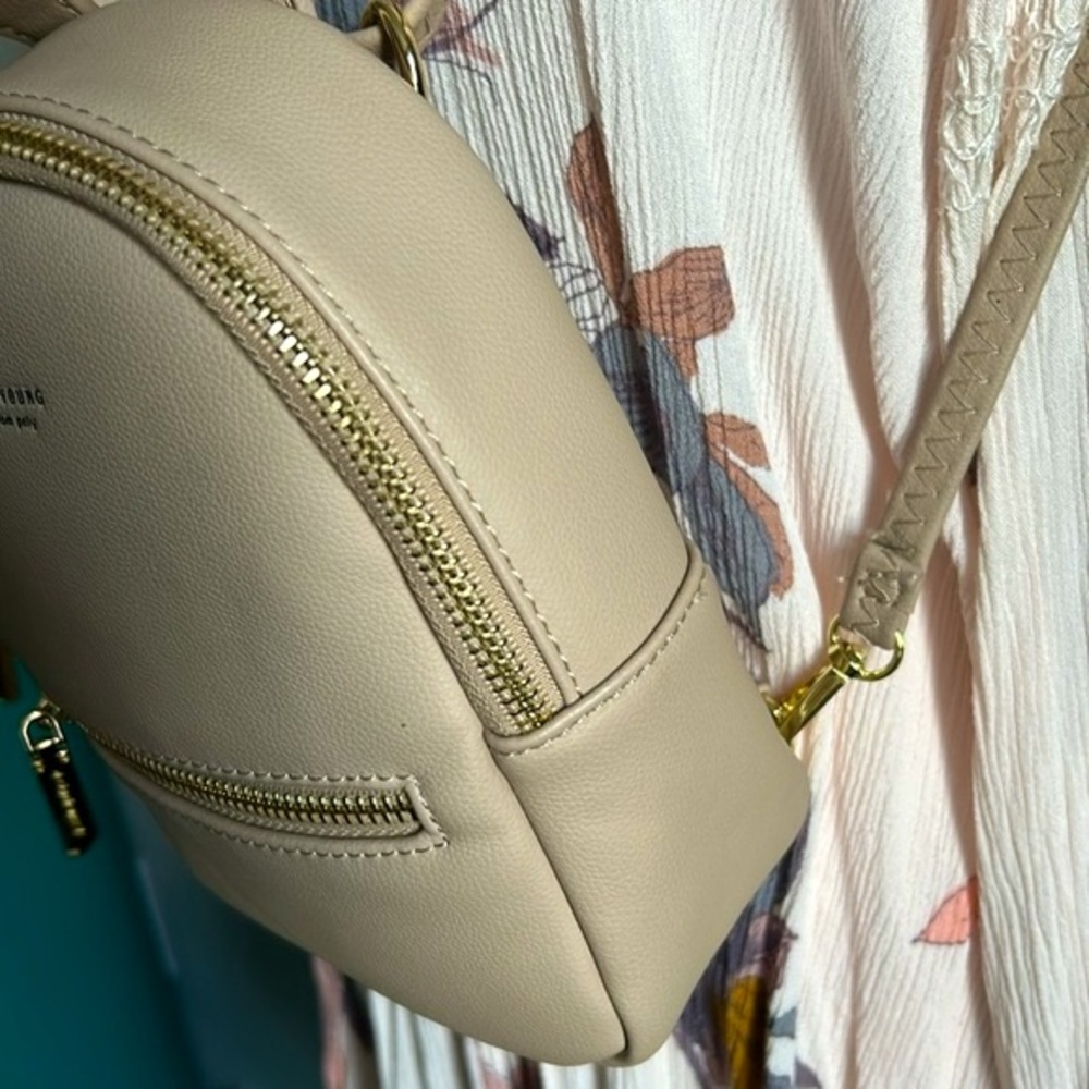 Forever Young Design From Poly Mini Backpack Cros… - image 3